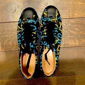 Gucci Ghost Print Sneakers
